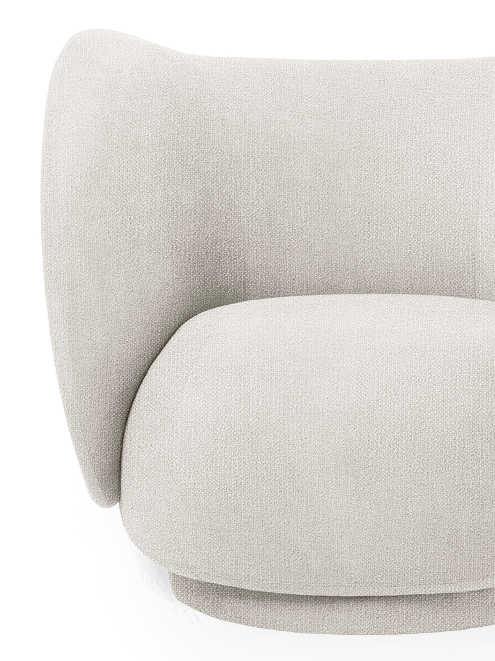 Rico Lounge Chair - Bouclé - Off-White