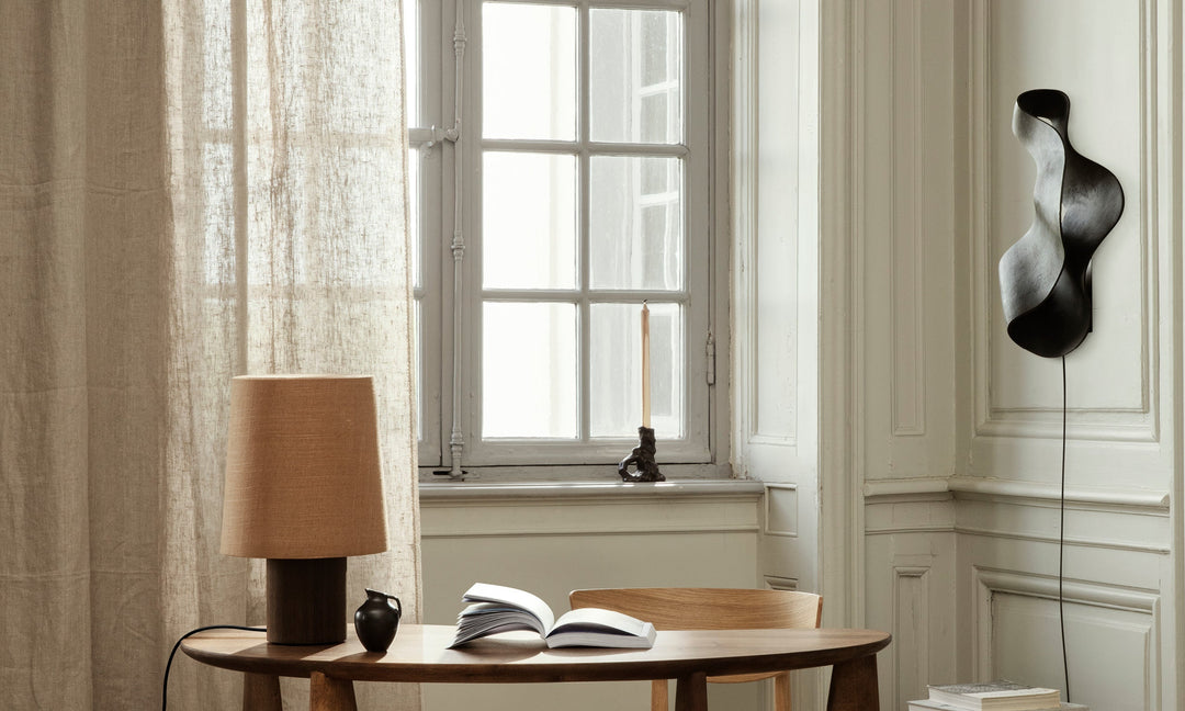 Bag om de skulpturelle Oyster lamper