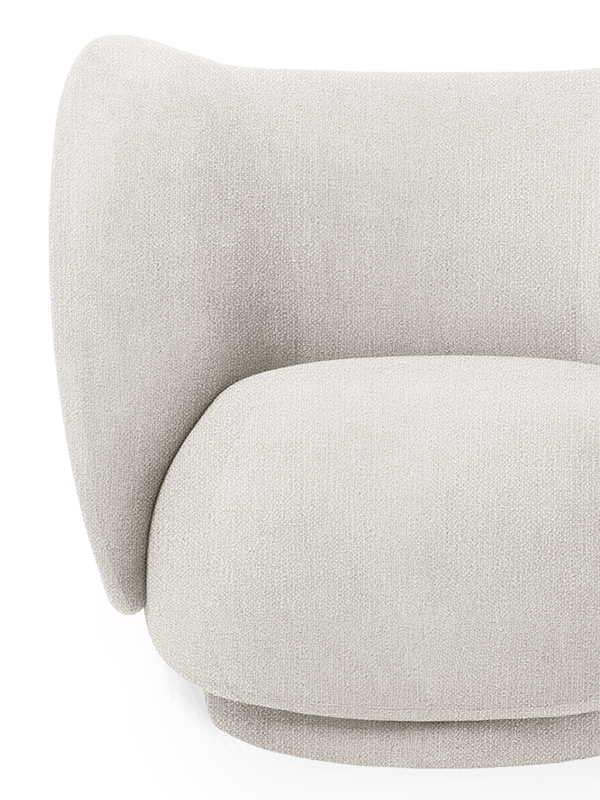 Rico Lounge Chair - Bouclé - Off-White