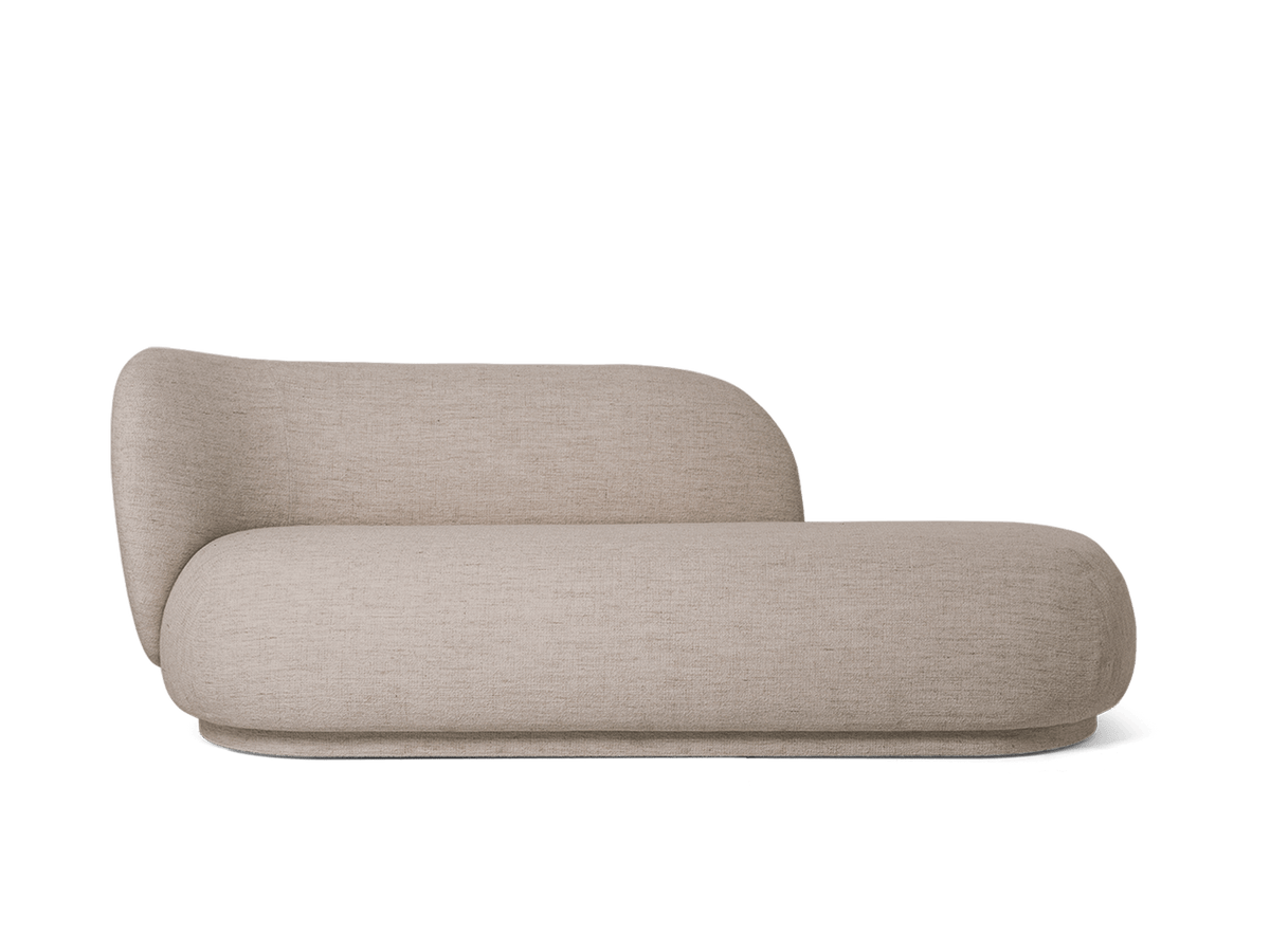Rico Divan Left - Bouclé - Sand
