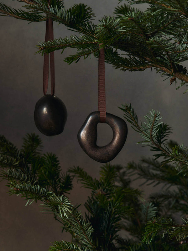 Orrith Ornaments - Set of 2 - Rustic Bronze