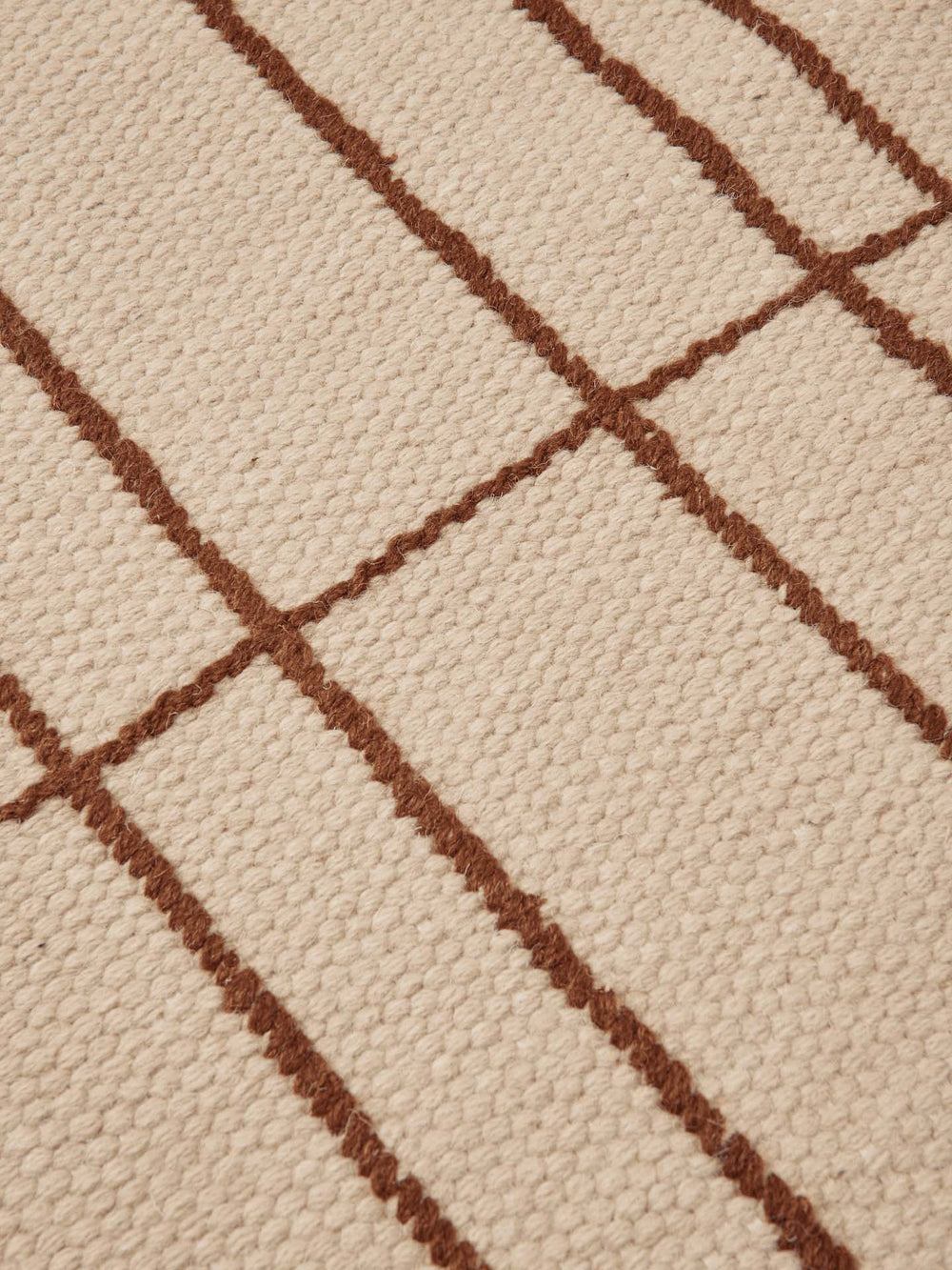Sen Løber - Beige/Brun – Ferm Living