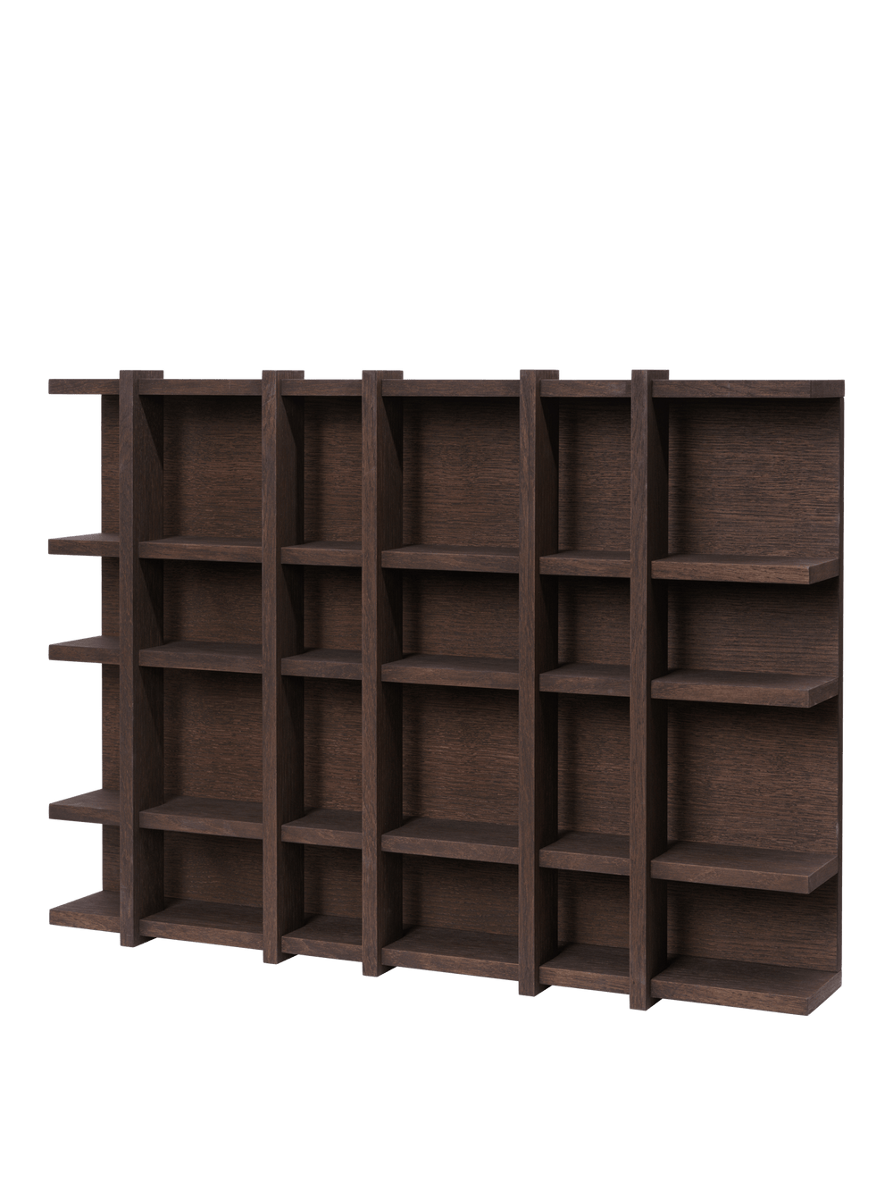 Tilem Line Tilem Hylde - 6x4 - Mørkbejdset egetræ – Ferm Living