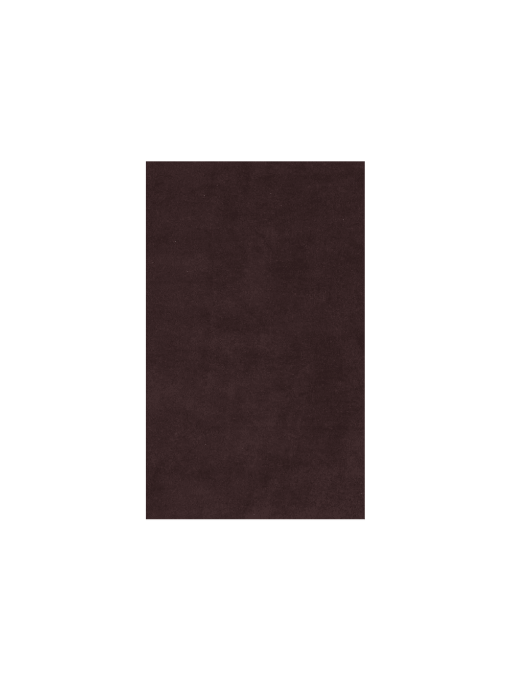 Stille Tufted Rug Sample i mørk brun