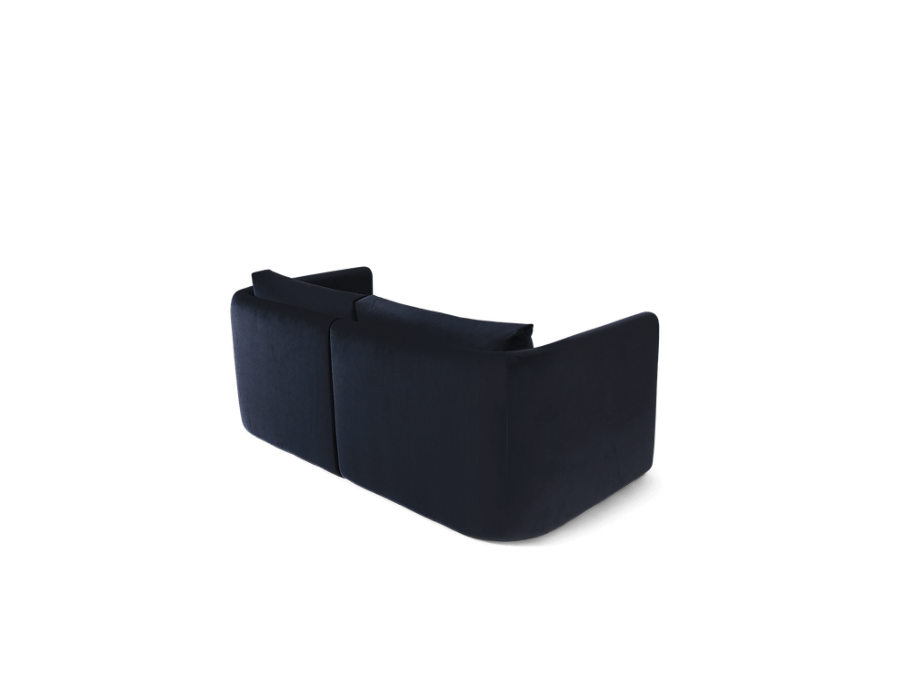 Dase Dase Sofa - Højre Armlæn - Navyblå Rich Velvet | Ferm Living