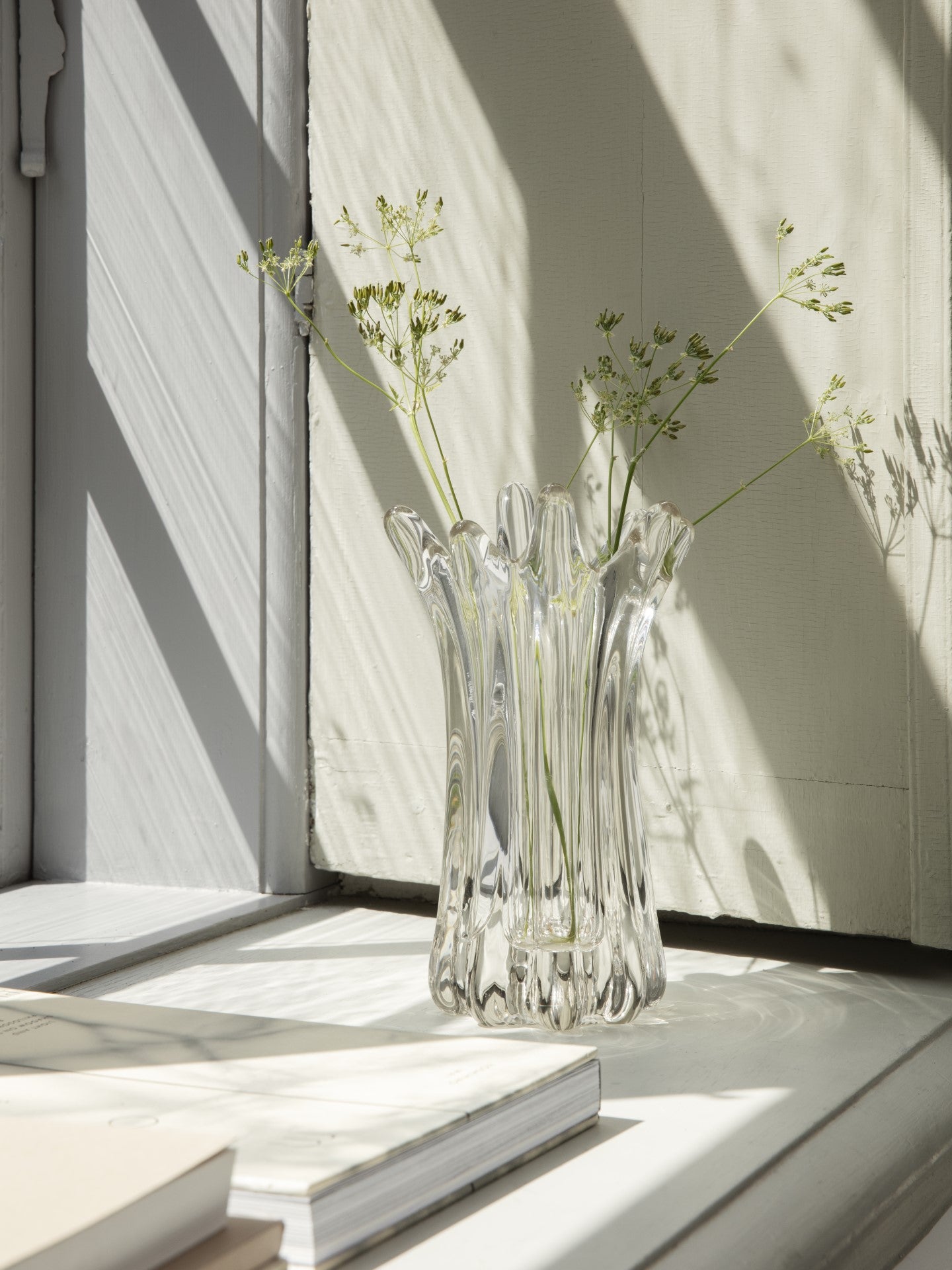 Ferm Living Holo Vase Clear フラワーベース Holo Vase - Clear fra Ferm Living